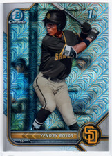 2022 Bowman Chrome Mega Box Prospects #BCP178 Yendry Rojas 1st Bowman