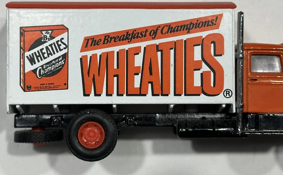 AHL # 3013  Peterbilt 260 Wheaties Delivery Truck DieCast Metal 1:64 Scale EUC - Image 2 of 4