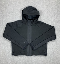 Nike Tech City Ready Fleece Hoodie Full Zip Black Jacket CI9432-010 Women's XS