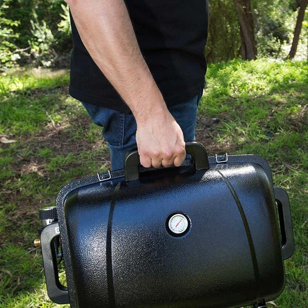 NEW GASMATE Portable Gas BBQ Outdoor LPG Grill Caravan Camping Cooker