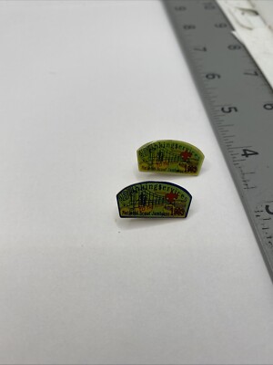 2 Different Border Colors Banking Services 1993 National Boy Scout Jamboree Pins