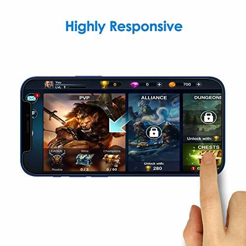 JETech Screen Protector for iPhone 12/12 Pro 6.1-Inch, Tempered Glass Film, - 第 4/5 張圖片