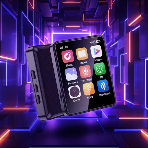 Reproductor de música/vídeo MP3 MP4 2,4 Bluetooth5.2 con 32 GB de sonido HiFi, radio, 3,5 mm - Imagen 5 de 12