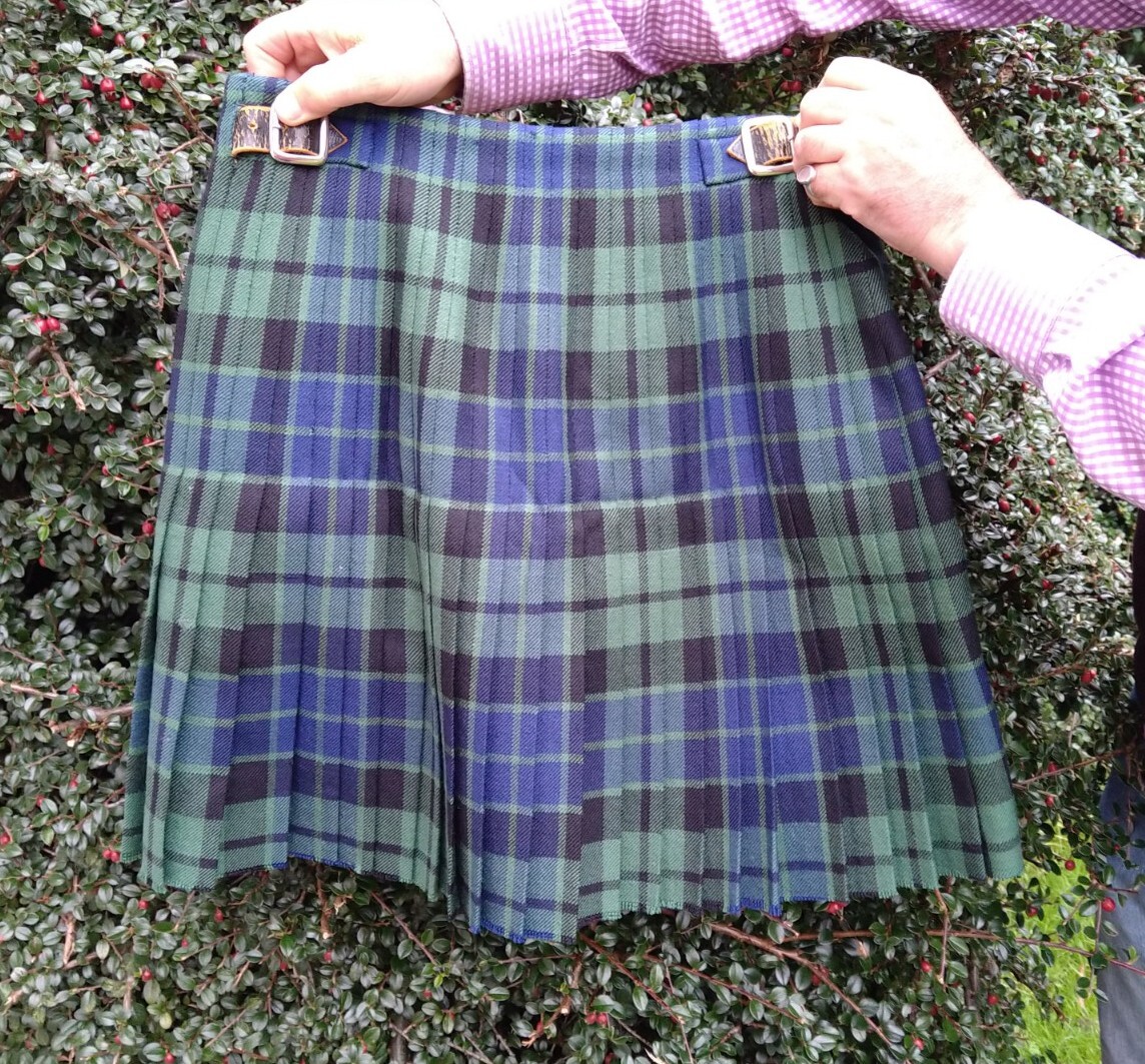 Wm Anderson Sons Ltd Edinburgh Woollen Tartan Kilt Tartan Skirt