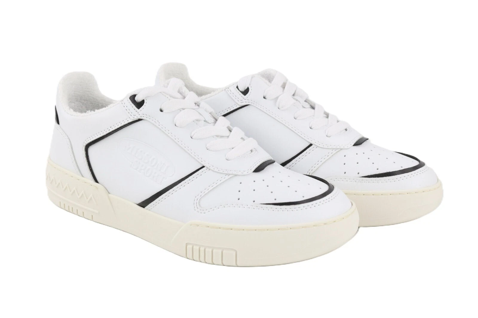 PUMA Sneakers ACBC X Missoni UVP 370 cestino nuove basse sportive unisex EU39 UK6 bianche