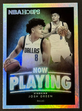 2020-21 Panini NBA Hoops Now Playing Holo Josh Green #SS-5 Rookie RC