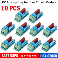 10PC RC Absorption/Snubber Circuit Relay Contact Protection Resistance Surge NEW