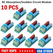 10PC RC Absorption/Snubber Circuit Relay Contact Protection Resistance Surge NEW