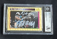 FAAROOQ & AHMED JOHNSON 1996-98 WWF WRESTLING MAGAZINE SIGNED AUTOGRAPH CARD BAS