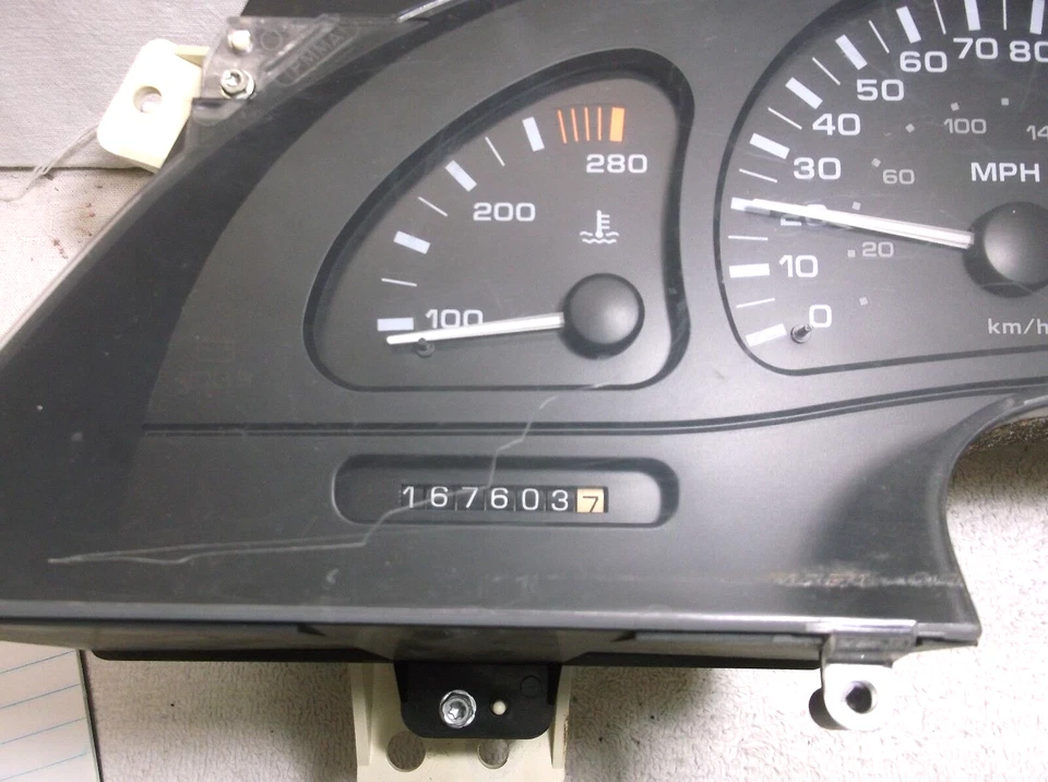 1997...97 Oldsmobile Aurora 167 k velocímetro/instrumento/calibre/cluster/velocidad Foto 4 de 4
