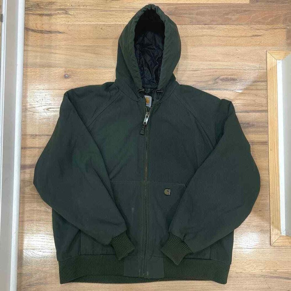Carhartt Jacket Men's 2XL Olive VTG 90s J69 Work Lined Carhartt Jacket Men's 2XL Olive VTG 90s J69 Work Lined