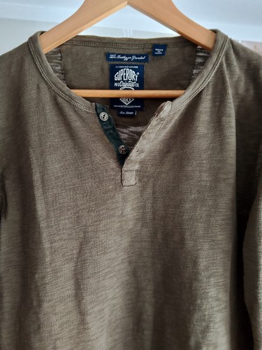 Superdry Herren Shirt longsleeve Pulli Gr.L Superdry Mod.:RICH 1 - Bild 6 von 13