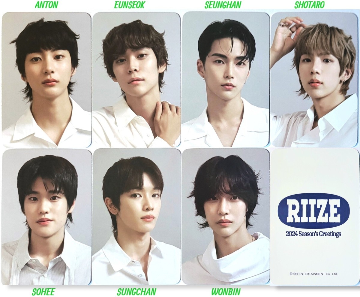 RIIZE 2024 SEASONS GREETINGS OFFICIAL POB PHOTOCARD ALADIN