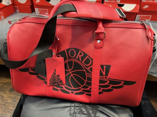 Jordan Jumpman “Wings” Leather Duffel Bag - Limited Edition - Picture 8 of 16