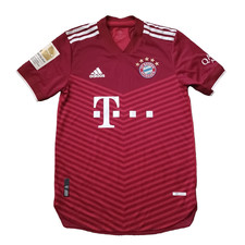 Adidas FC Bayern Munchen Jersey Mens Small Red Football Soccer Home 2021 2022