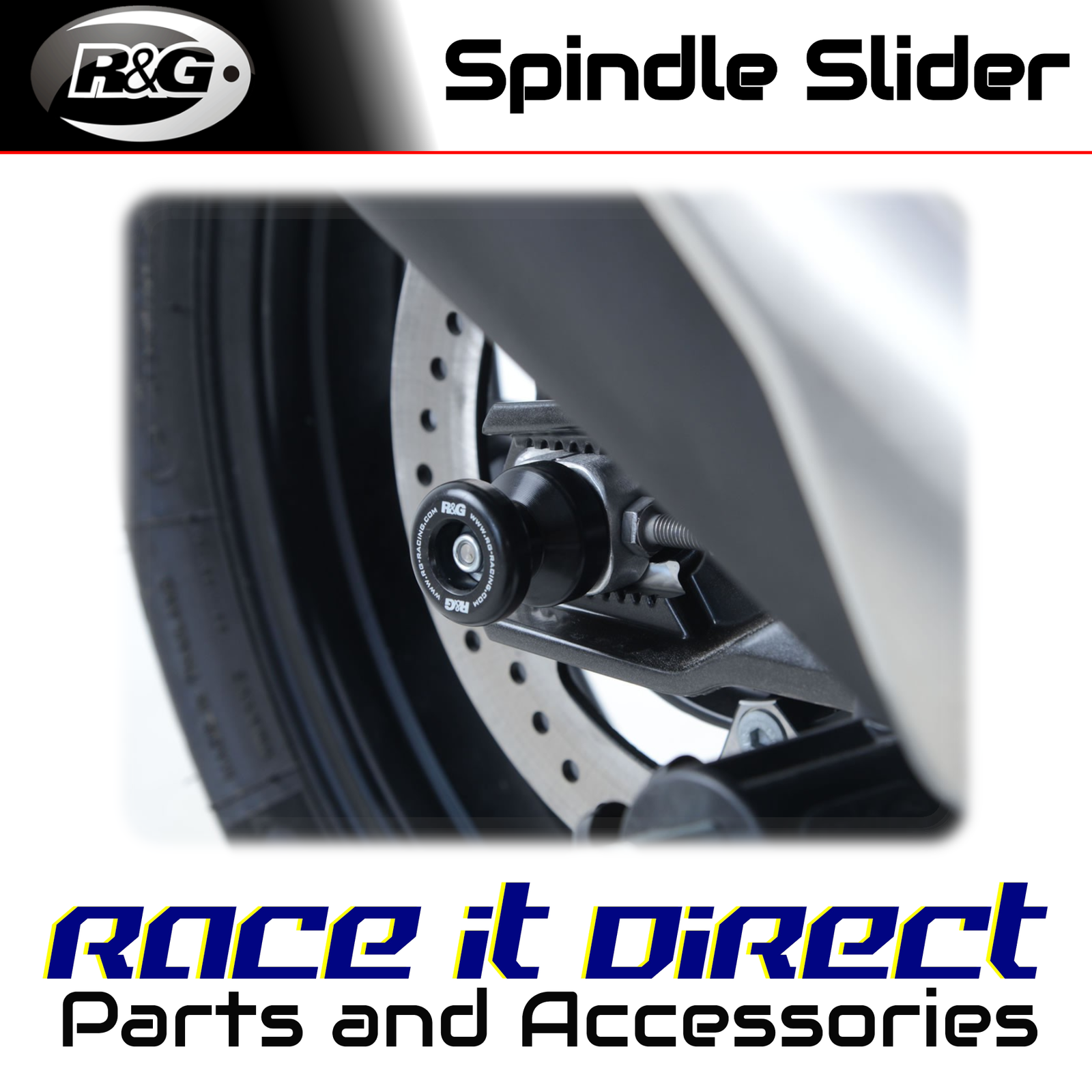 Spindle Sliders for BMW G310RR 2022-2025 R&G