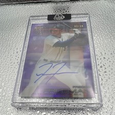 Topps Finest 2016 Freddie Freeman #FA-FF Purple Refractor Auto 03/30 Braves