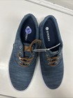 Sperry Denim Like Men’s Shoes Size 8.5 With White Bottoms/soles — photo 1
