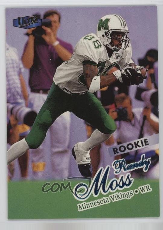 1998 Ultra Rookie Randy Moss #207 HOF 1h1
