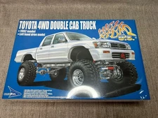 Bluefin Model Toyota Hilux 4wd Double Cab 1992 LHD Very Rare Aoshima  Sealed