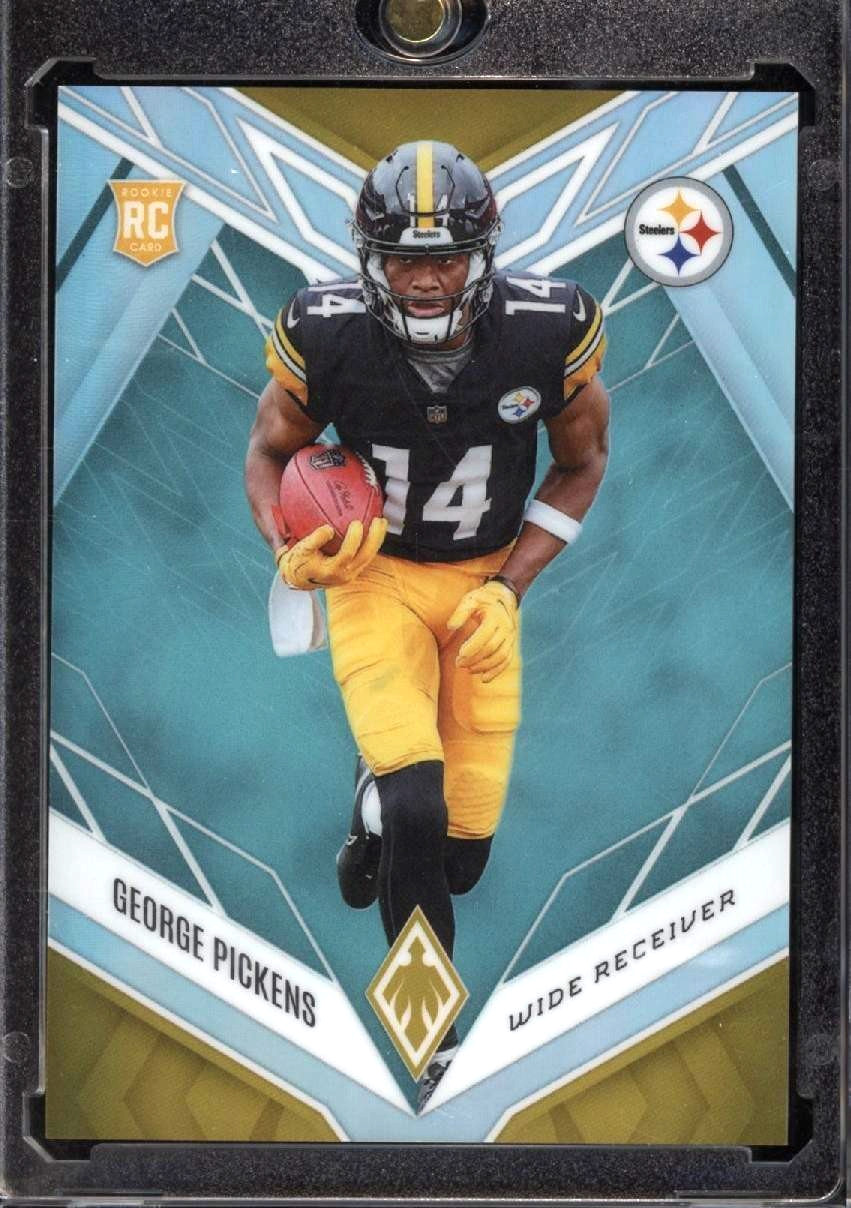 2022 Panini Phoenix Teal #123 George Pickens Rc #/150