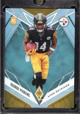 2022 Panini Phoenix Teal #123 George Pickens Rc #/150