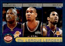 2002 #179 League Leaders: Shaquille O'Neal / Tim Duncan / Kobe Bryant