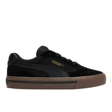PUMA Court Classic Vulc Mens Black Sneakers Casual Shoes 40413101