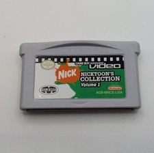 Nicktoons Collection Volume 1 (Nintendo GameBoy Advance GBA) Video TESTED