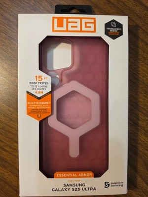 UAG Essential Armor Samsung Galaxy S25 Ultra Translucent Pink