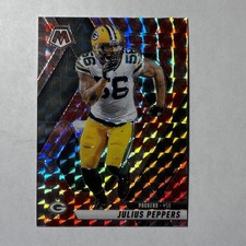 2025 Panini Mosaic Julius Peppers Red Camo Mosaic Prizm Green bay Packers #207