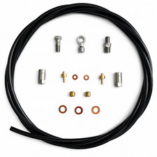 Genuine Hope 5mm Black Hose Kits. Hose or Hose with 90&deg; & Straight Connectors.
