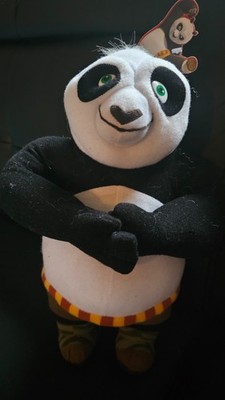 Original Lizenz Kung Fu Panda Plüschfigur Po ca 33 cm Kuscheltier Neu