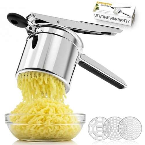 SPEENSUN Potato Ricer - Heavy Duty Stainless Steel Masher  Assorted models