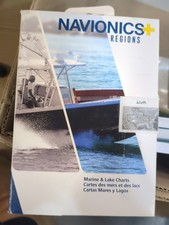 Navionics Plus Regions South Marine and Lake Charts on SD/MSD Open Box 47