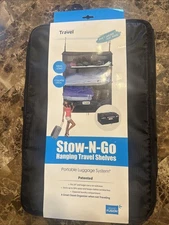 Grand Fusion Stow-N-Go 3-Tiered Hanging Travel System 18" x 12" x 25"