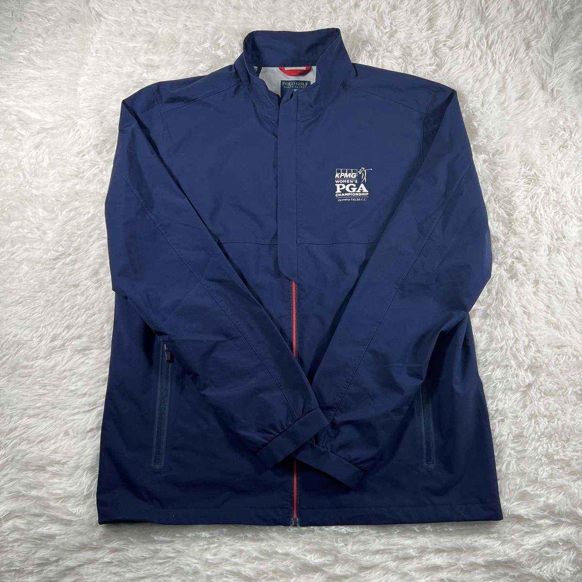 POLO GOLF ナイロンジャケット ネイビー XL Polo Ralph Lauren Blue Golf Coats, Jackets & Vests for Men for