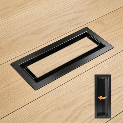 2026 Upgrade Floor Register, 3x10 Dual-Form Floor Vent Heavy Duty Cast Iron F...