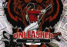 Druw Jones 2023 Donruss Baseball - Unleashed Rapture #U9 - Arizona Diamondbacks
