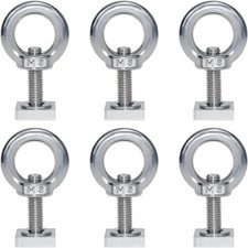 T-Nut Adapter M8x30mm für Nutsteine Dachträger Dachbox 4 Stück Aluminium