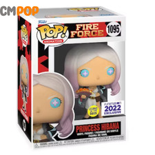 Fire Force - Princess Hibana - #1095- Funko Pop! - Glow in the Dark - Funmation