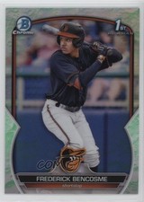 2023 Bowman Chrome Prospects Lunar Glow Refractor Frederick Bencosme #BCP-35 uk2