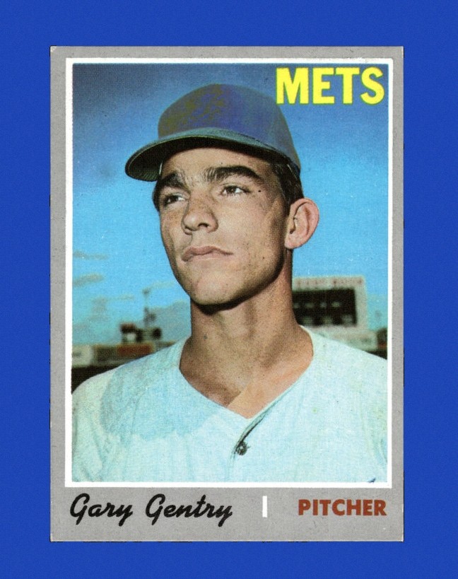 1970 Topps Set-Break #153 Gary Gentry NR-MINT *GMCARDS*