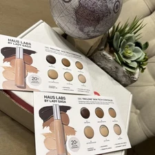 2 HAUS LABS BY LADY GAGA Triclone Skin Tech Concealer  Sample 6 Shades L1B Z J4