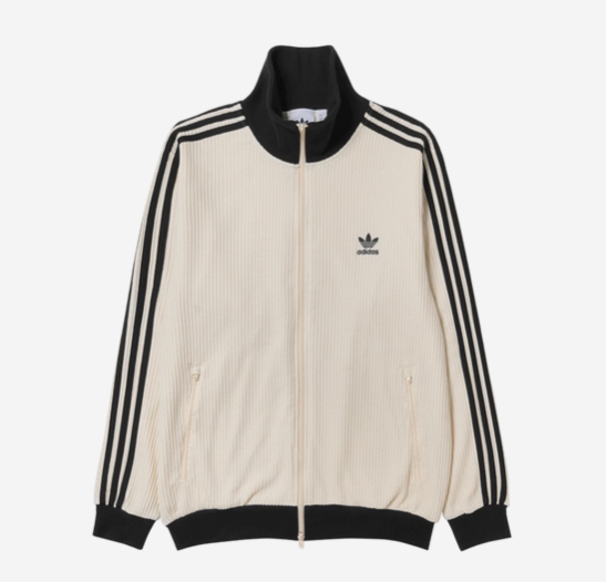 ウォーキング・ランニングウェア JW0109 Waffle Beckenbauer Track Top Adidas Waffle Beckenbauer Track Top Wonder White JW0109 Asian