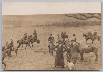 Unbekanntes Jagdtreffen RP Postkarte