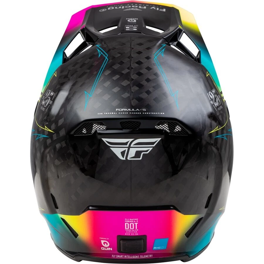 Fly Racing 2025 Youth Formula S Carbon Helmet - Legacy — 第 3/4 张图片