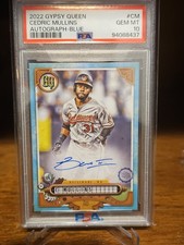 2022 Gypsy Queen Cedric Mullins Autograph-Blue /99 PSA 10 (Pop 1)