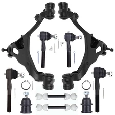 10x Front Lower Control Arms Tie Rod End 4WD For FORD F-150 EXPEDITION 1997-2003