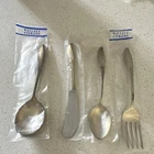 Wallace Sterling Silver Spoon Fork Butter Knife Set .925 Flatware